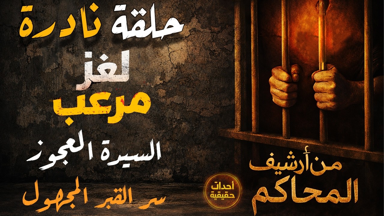 أغرب القضايا ⚖︎ من الجاني؟ | ملفات حصرية من الإذاعه البوليسيه وأرشيف المحاكم .. بعنوان السيدة العجوز