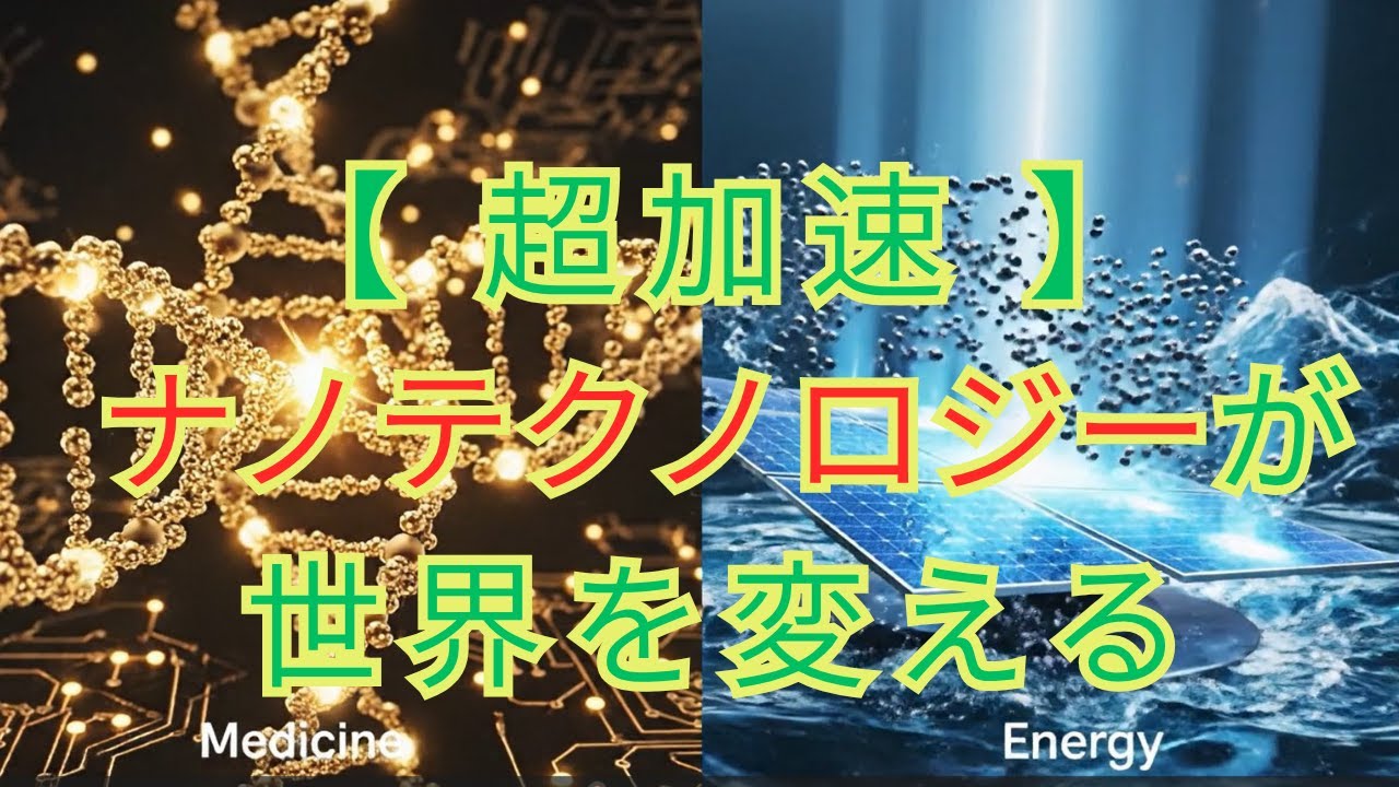 【超加速】ナノテクノロジーが世界を変える＜ナノテクノロジーの基礎・概要＞