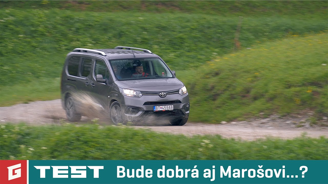 Toyota Proace City Verso1,5 D-4D Family - TEST - GARAZ.TV - Rasťo Chvála