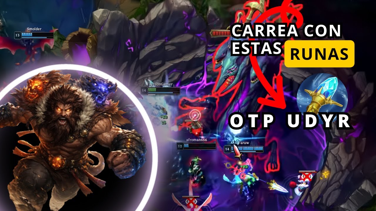 LoL OTP UDYR | ORO 2 | Estas RUNAS te ayudan a subir a pesar de los TROLES seguimos subiendo..!!!
