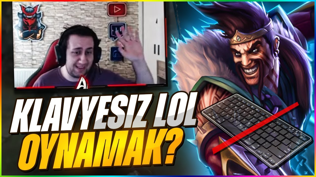 KLAVYESİZ ADC OYNADIM &Ccedil;OK RİSKLİ OLDU | Adroit LoL