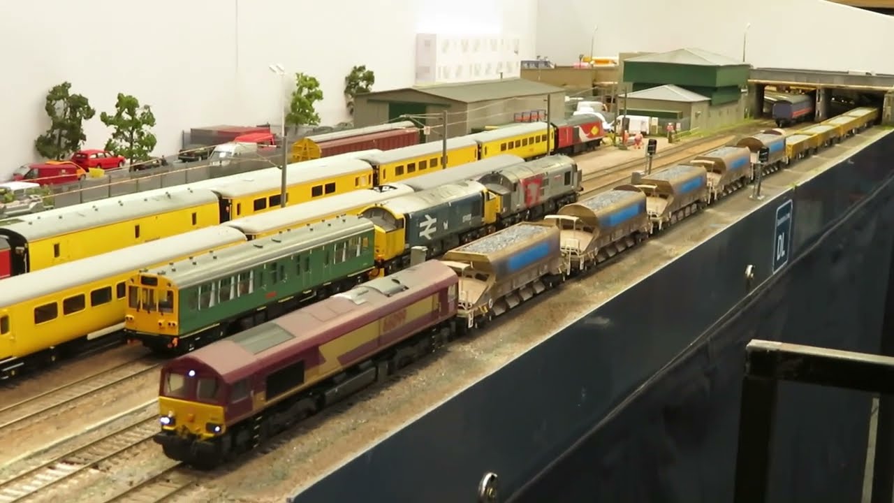 Deadmans Lane Model Railway at The London Festival of Railway Modelling 2022, Alexandra Palace.