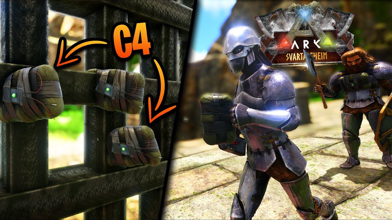 Wir RAIDEN die Zwergenfestung! | ARK Svartalfheim