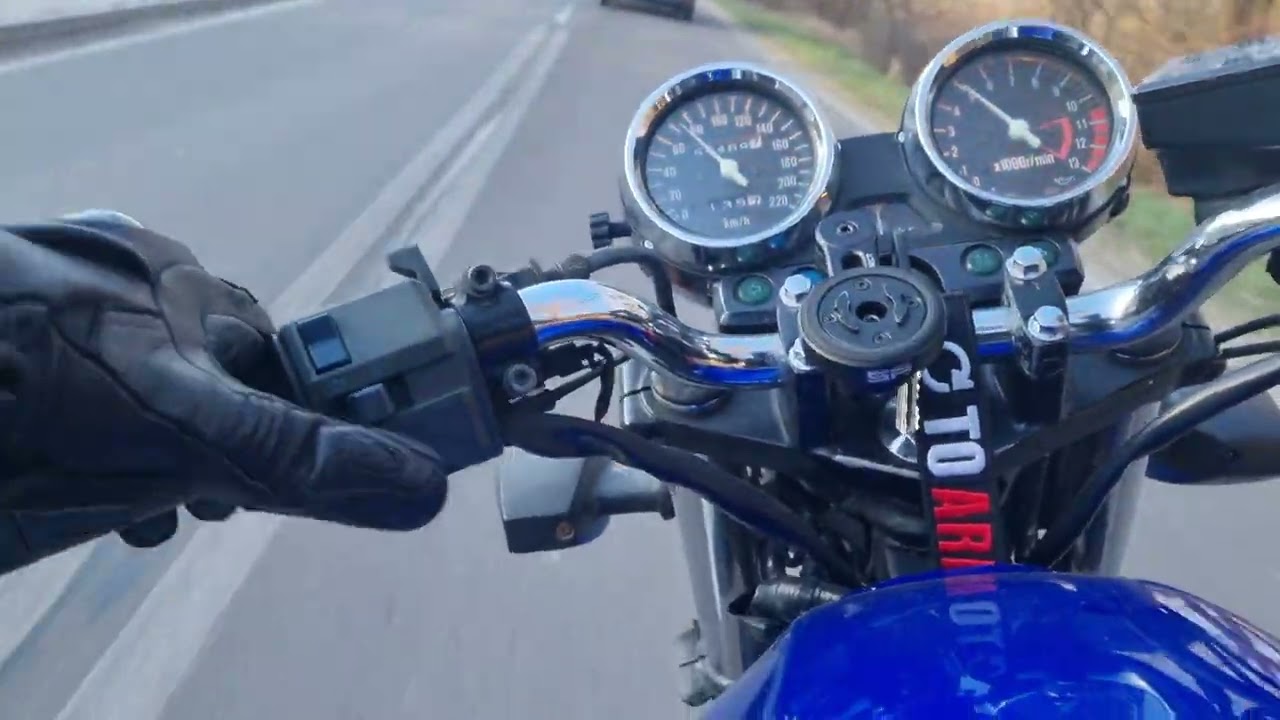 Kawasaki er5 morning ride to work