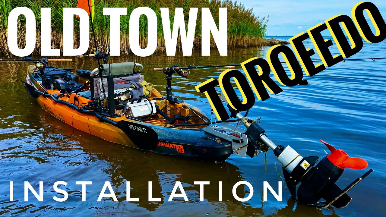 Old Town BigWater 132 Torqeedo Ultralight 1103 Install, Speed & Range