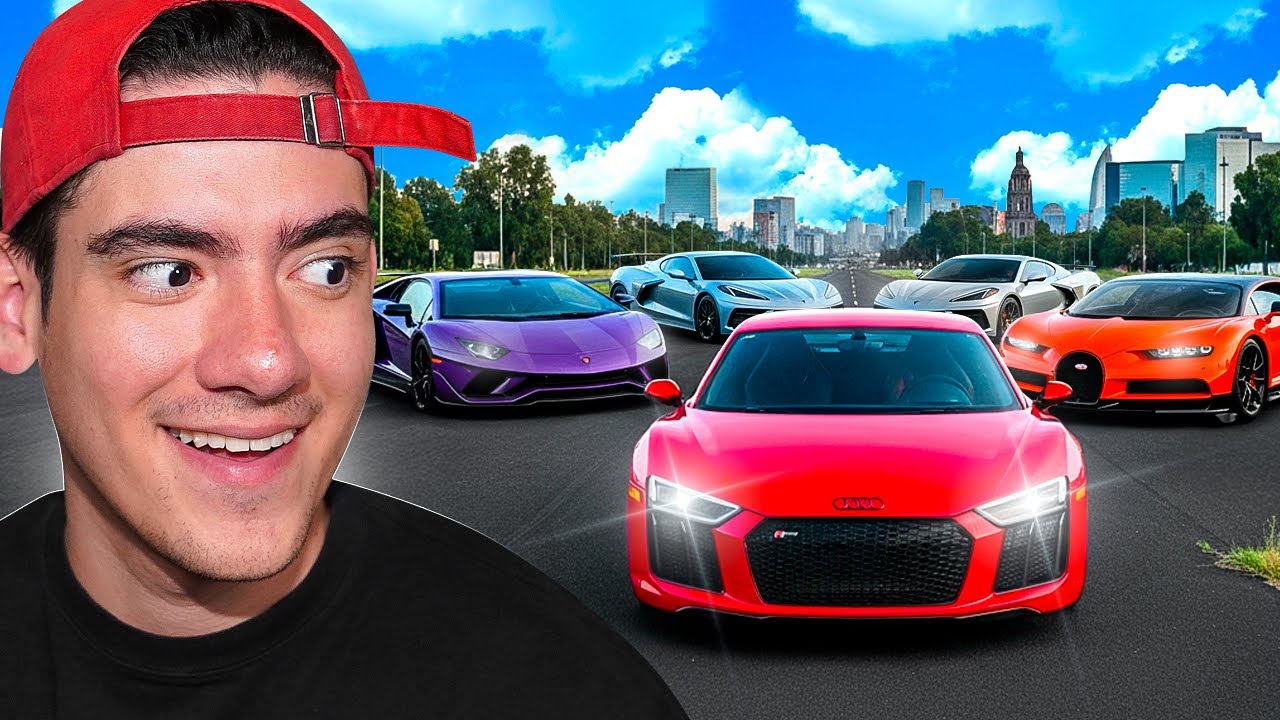 RODANDO MI R8 POR PRIMERA VEZ CON SÚPER DEPORTIVOS !! Donato Vlogs
