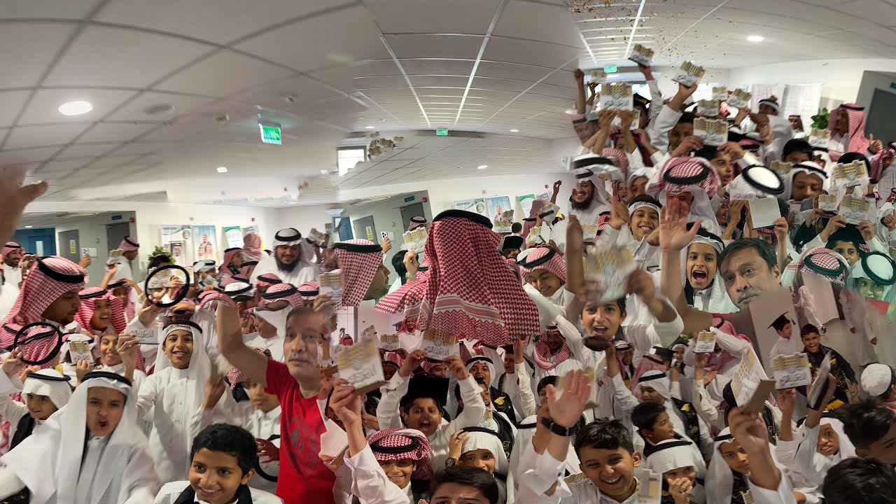 حفل تخريج الصف السادس بمدرسة صلاح الدين الأيوبي
