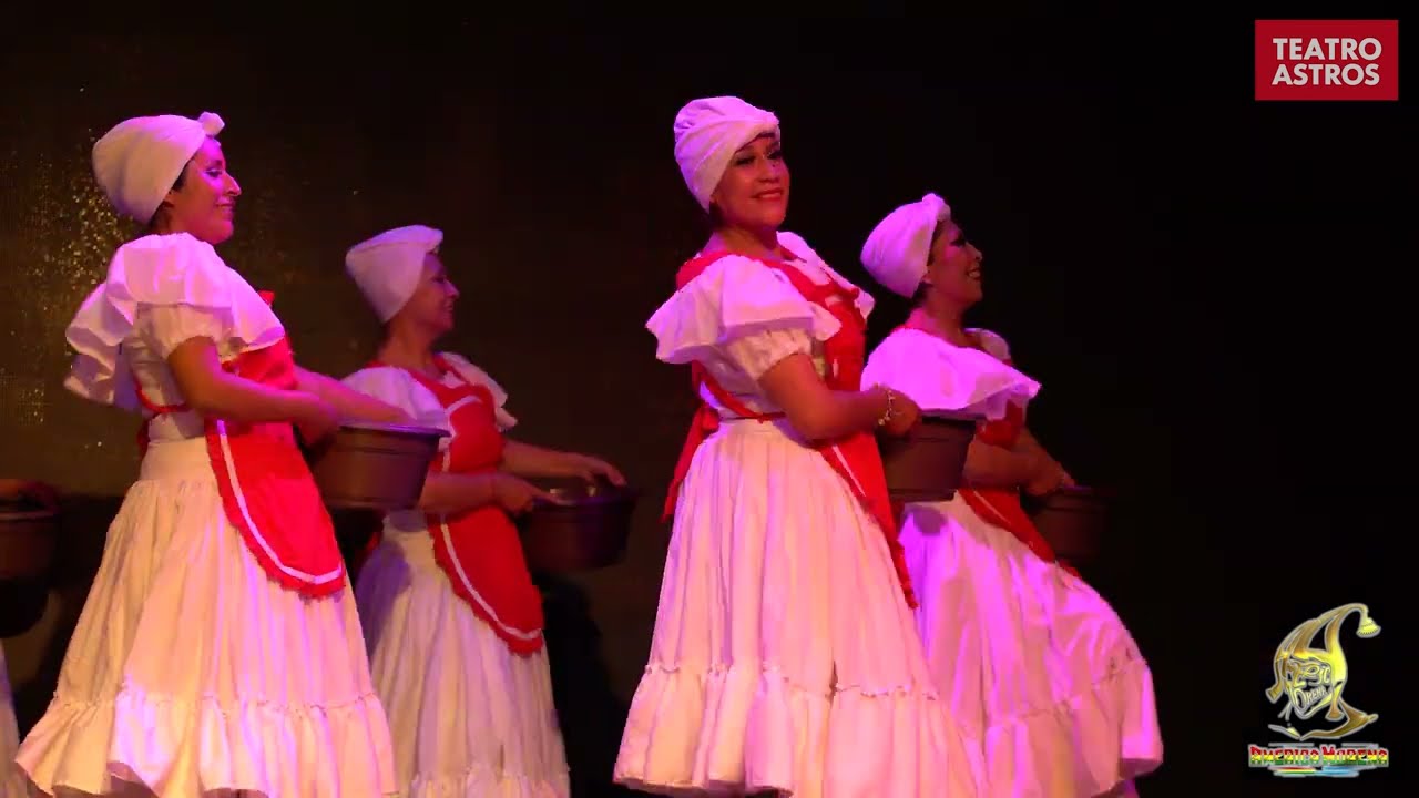 LAS LAVANDERAS , PERÚ , BALLET AMERICA MORENA .