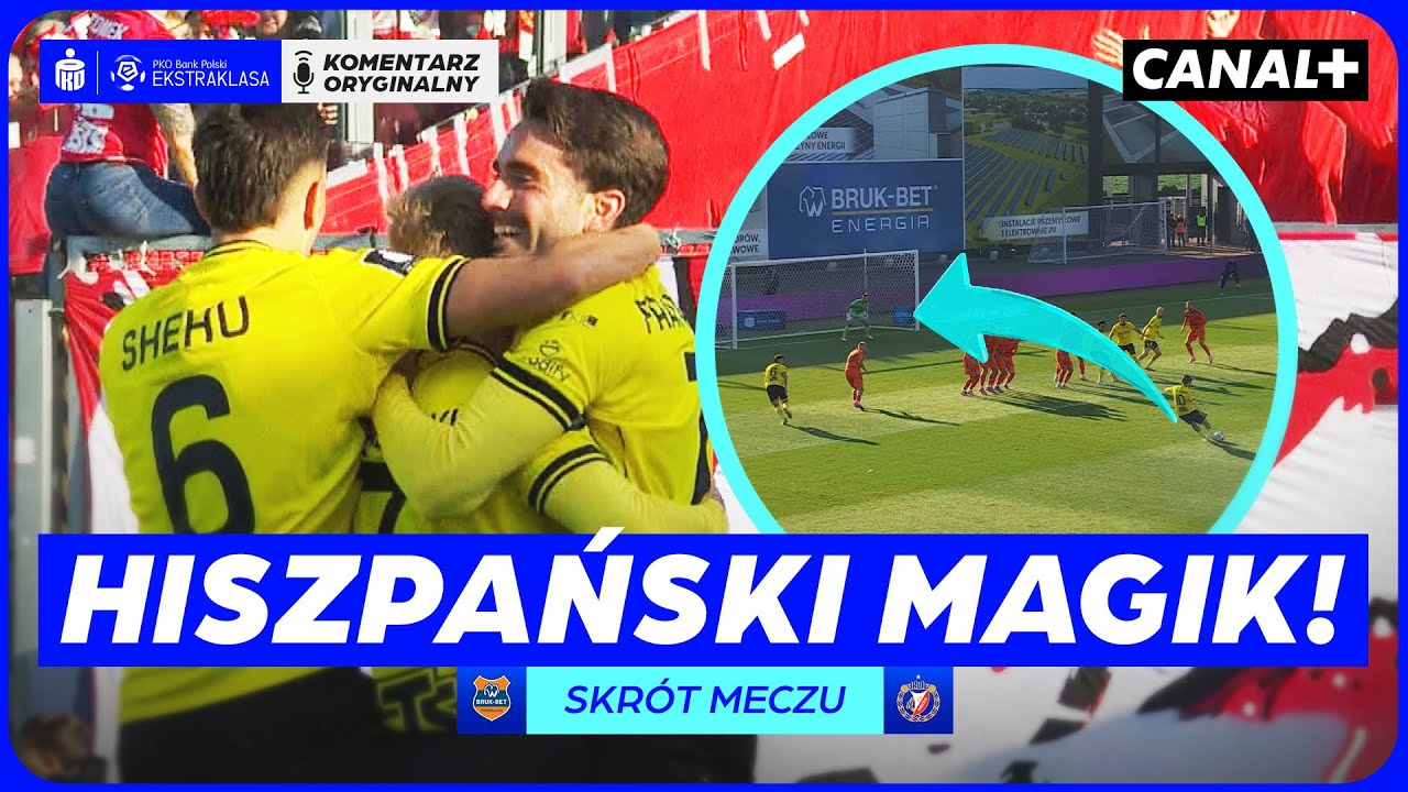 ARCYMECZ ALVAREZA! MNÓSTWO GOLI W NIECIECZY! BRUK-BET - WIDZEW, SKRÓT MECZU