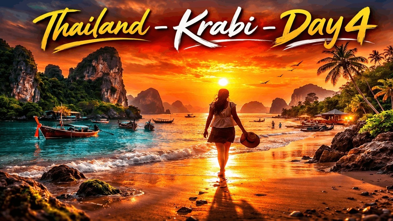Thailand Sawadee: PhiPhi to Aonang Krabi |  Day 4 🇹🇭 | sharu2urahs