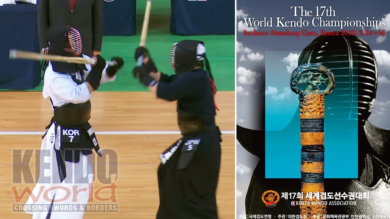 17WKC Men's Team Final: Korea vs. Japan - 17th World Kendo Championships (2018)