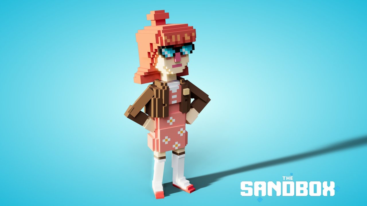 VOXELMAX to VOXEDIT/The SandBox: Creating Miss Ginger Avatar on the IPAD