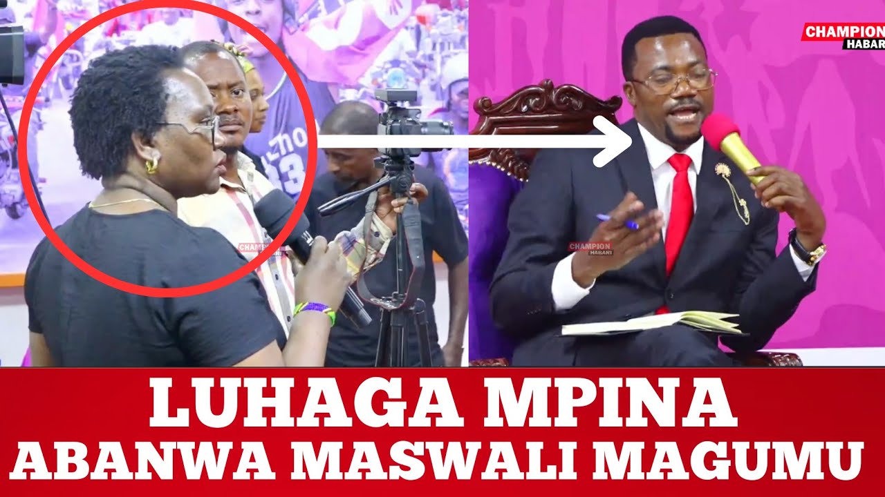 LUHAGA MPINA ABANWA MASWALI MAGUMU NA WAHARIRI, KURUDI CCM BAADA YA KUKOSA URAIS, NINI MIPANGO YAKE