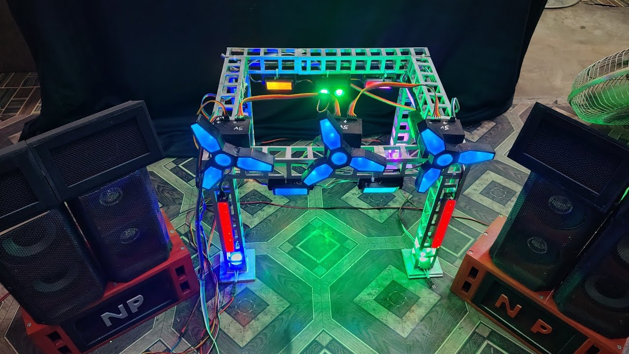 Mini dj setup /Mini Dj Stage Making /Who To Make Dj Stage Setup/ Mini Dj Stage Event 👍👍👍