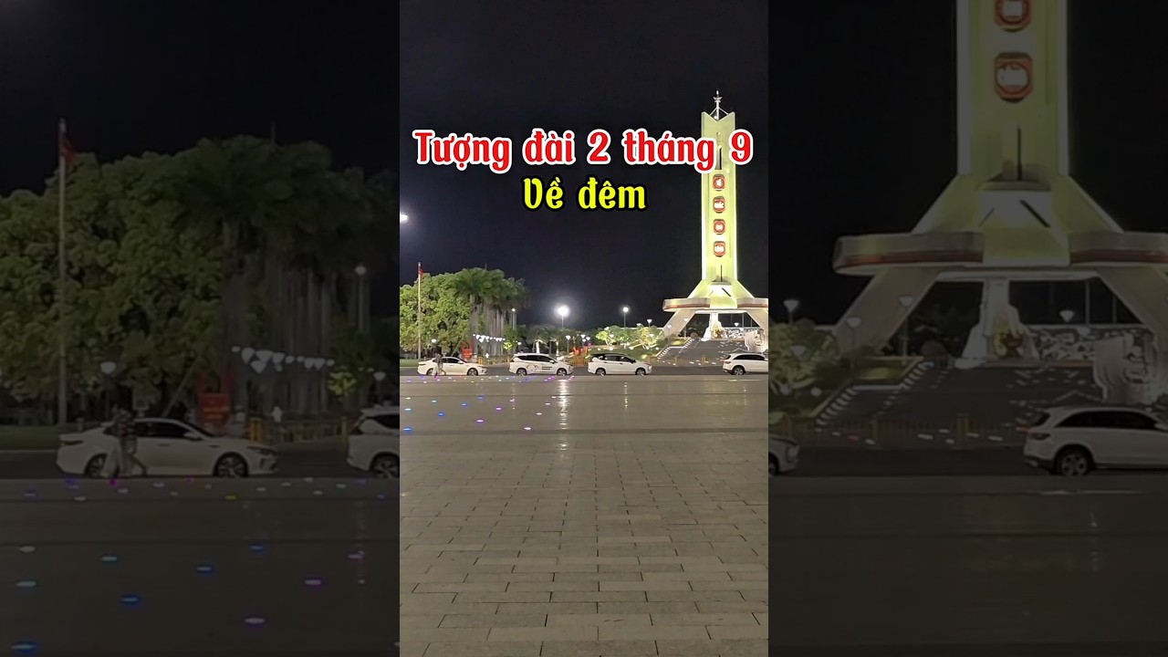 Quảng trường 2 tháng 9 về đêm