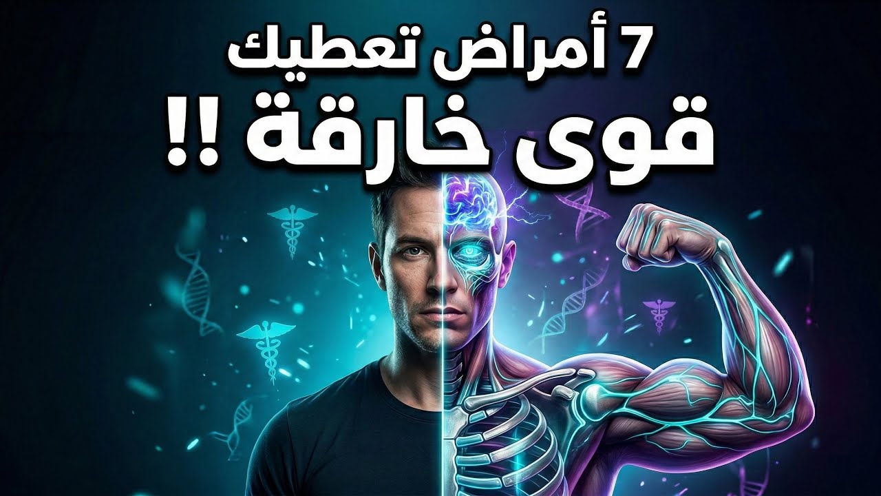 7 امراض تعطيك قوى خارقة