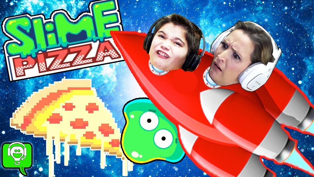 PIZZA SLIME Game App! HobbyMom Let's Play with HobbyGamingTV