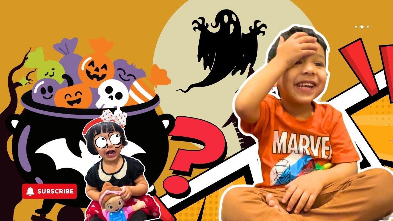 Who Took Our Candy?😱A Spooky Halloween Surprise | Rayyan and Layla’s Funny Halloween Video for kids