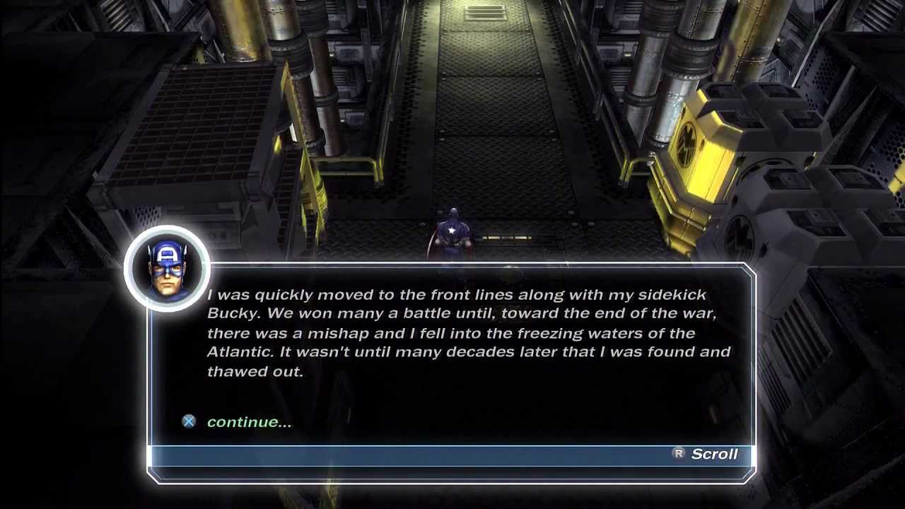 Marvel: Ultimate Alliance — Миссия комикса «Капитан Америка»