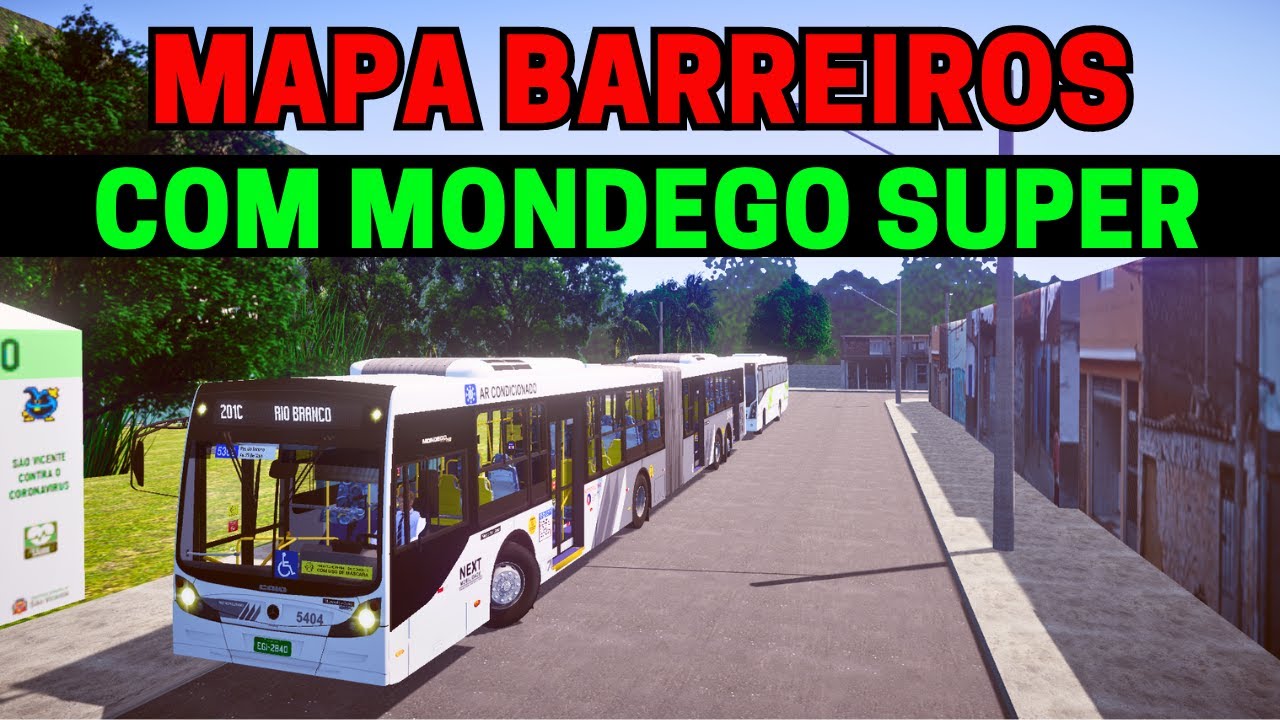 🔴Gameplay Proton Bus Simulator Mapa Barreiros Linha 201 | Mapa RMBS-EX | PBSU | Mods | Simulador