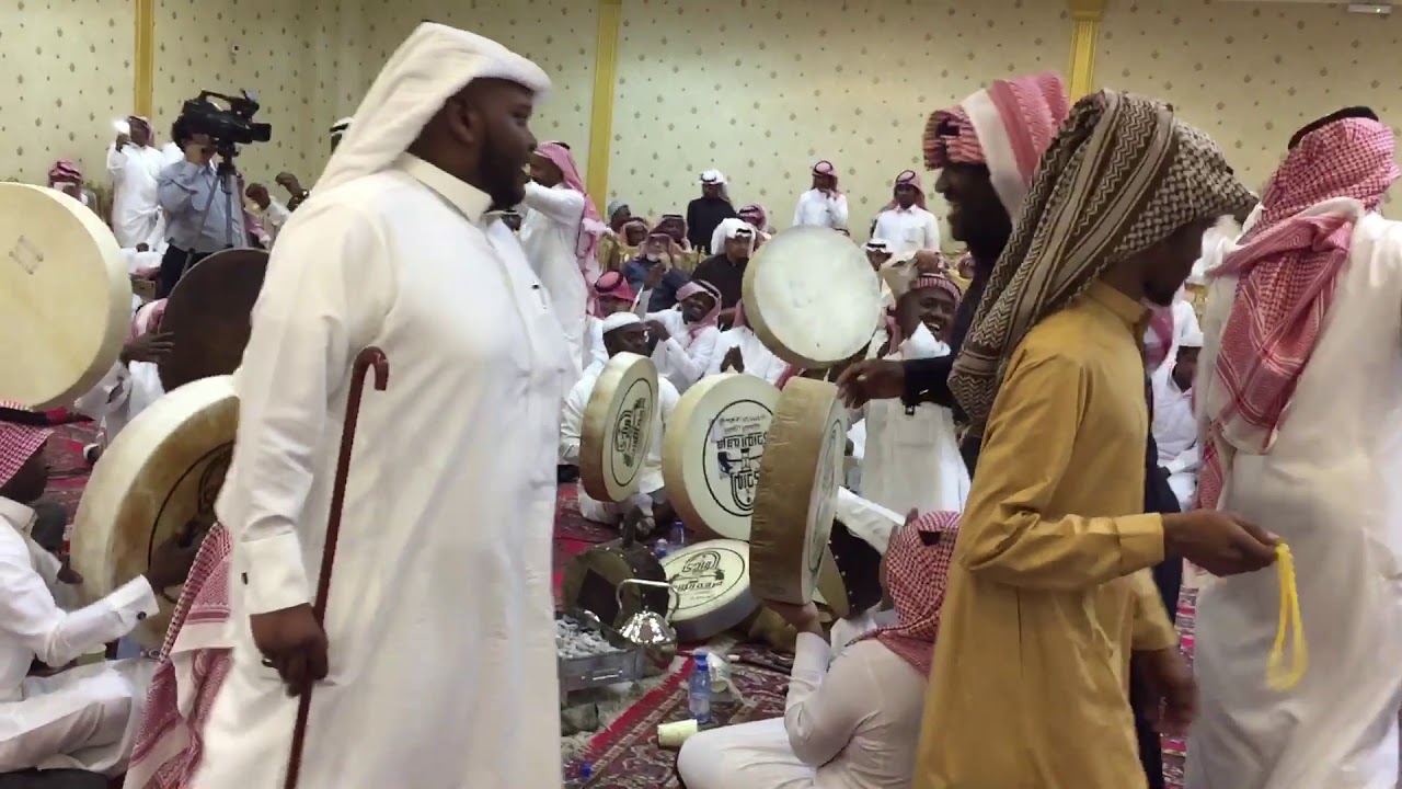 سامري فرقة الوادي:- زواج حمد بن صالح ال مسلم 6
