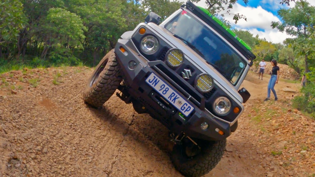 Jimny Through Obstacle Course! New Modified Suzuki Jimny vs Pajero/Discovery 4/Fortuner. Ep 5