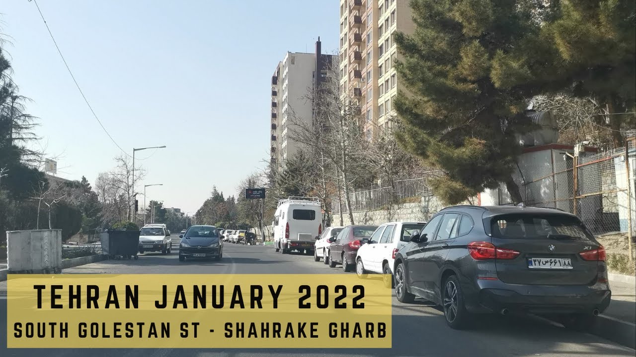 TEHRAN 2022 - Shahrake Gharb - South Golestan Street (شهرک غرب)