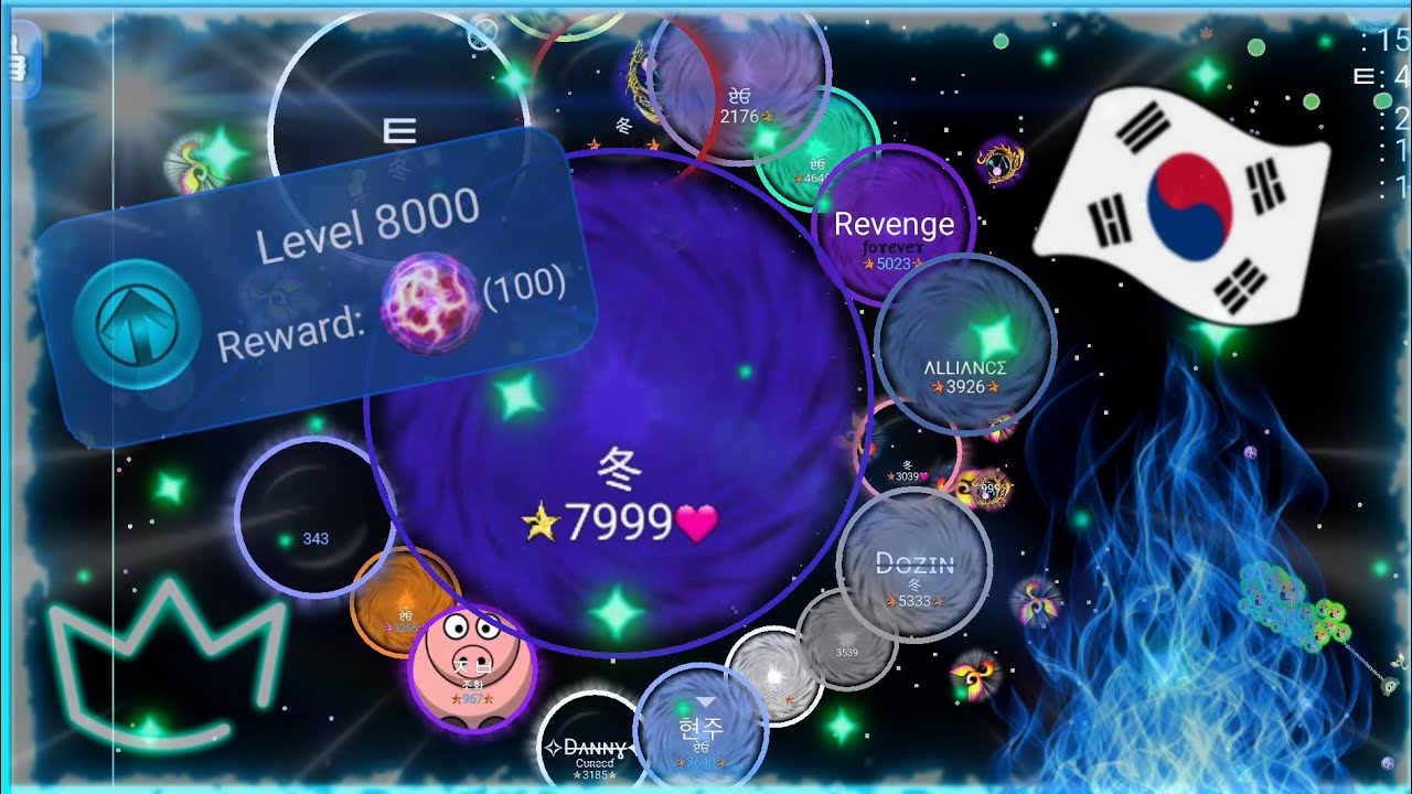 Skull Level 8000 !! nebulous (Nebulous.io)