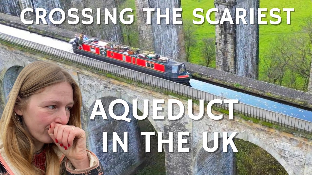 The Most BEAUTIFUL Canal in the UK | Crossing two famous aqueducts