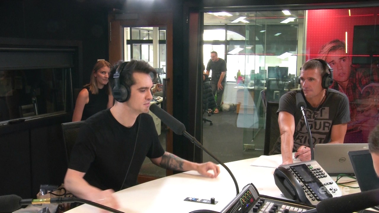 Brendon Urie from Panic! at the Disco pranks New Zealand radio station