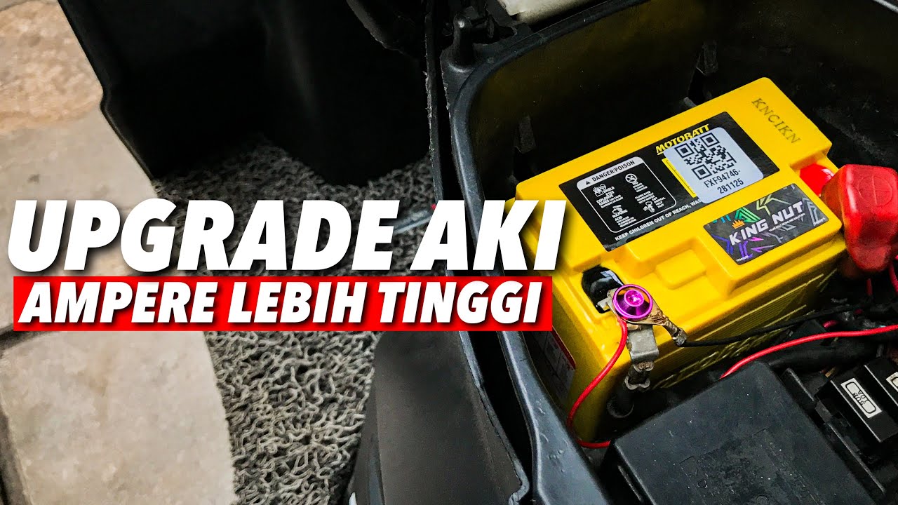 UPGRADE AKI KE AMPERE YANG TINGGI DARI MOTOBATT⚡️ - MOTOBATT GEL MTZ6S🔥 | PROJECT BEAT KARBU EP.49‼️