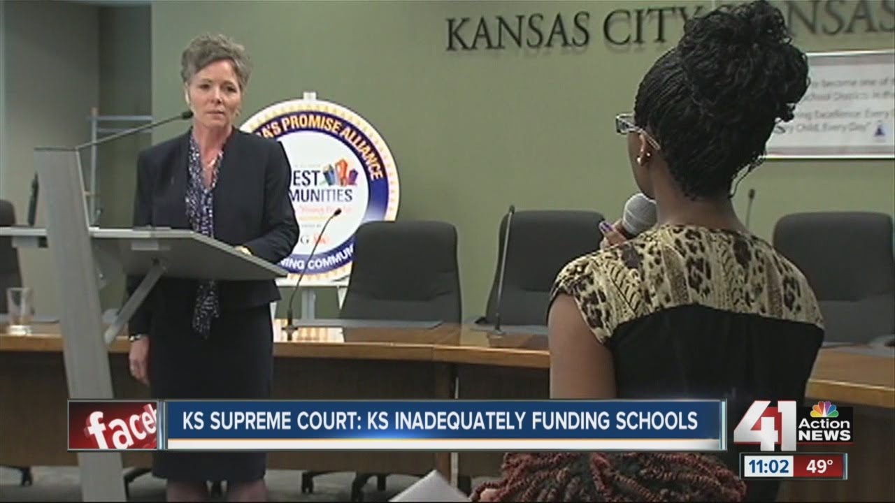 Kansas high court: School funding unconstitutional
