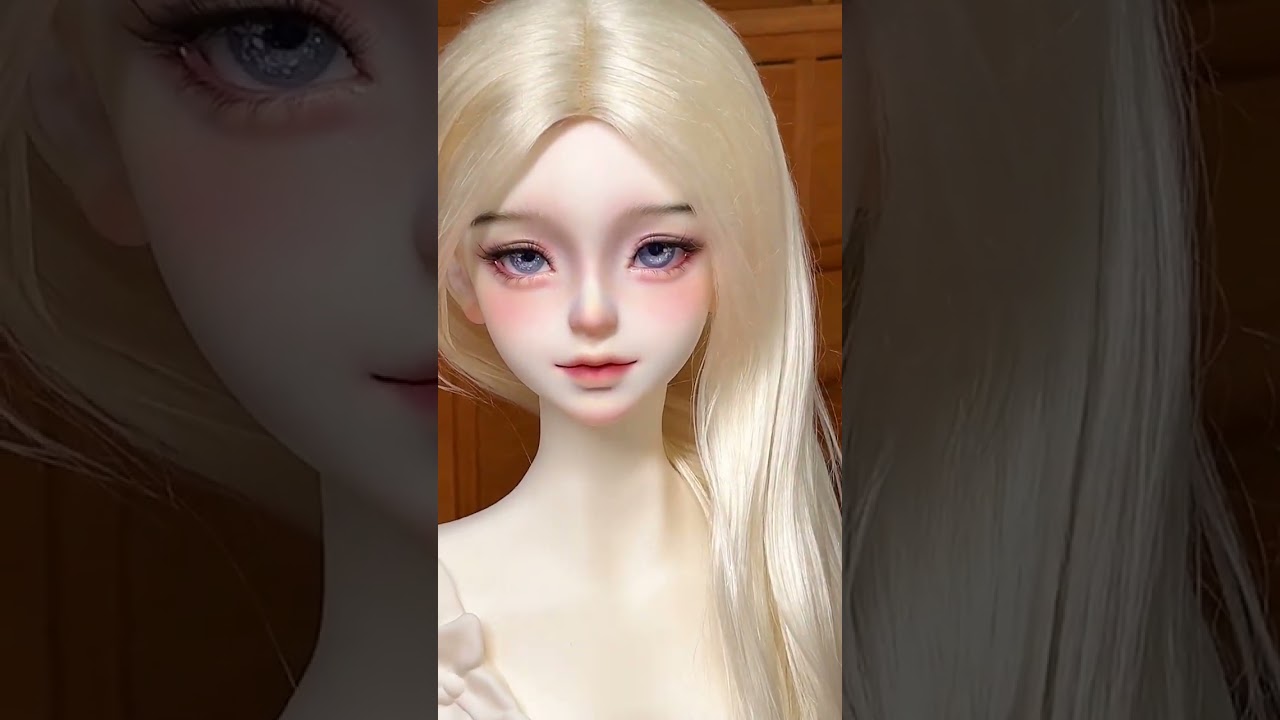 #makeup #bjddoll #doll #bjd #dolls  Makeup for doll