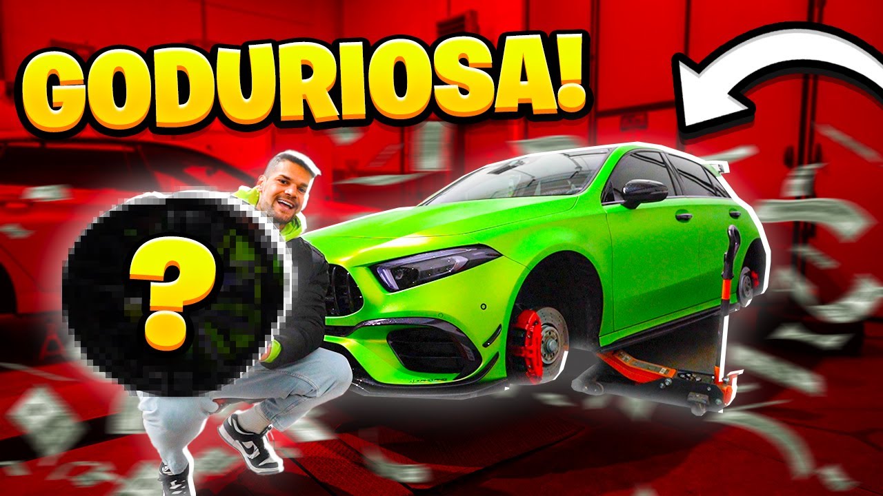 NUOVI CERCHI PER LA AMG A45 S ❤️ ORA E' COMPLETA 😍