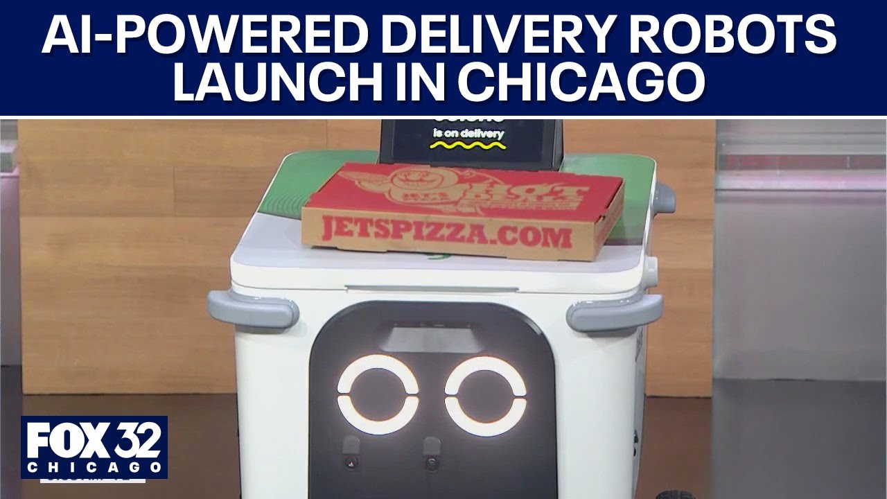 AI-powered delivery robots launch in Chicago