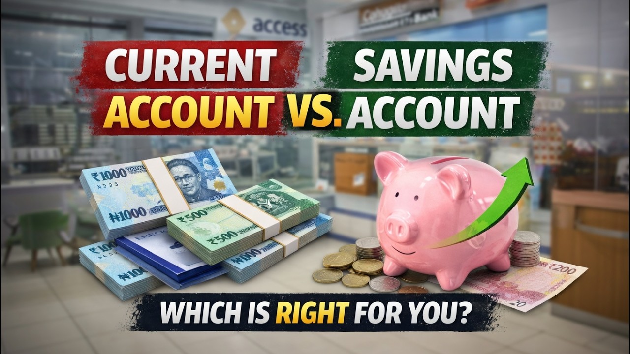 Current Account Vs. Savings Account: Which is right for you?