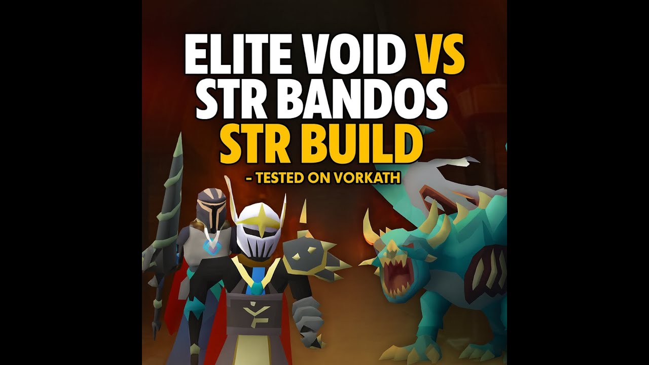 Best Melee Gear for Vorkath? OSRS Elite Void vs Bandos Strength Build Tested