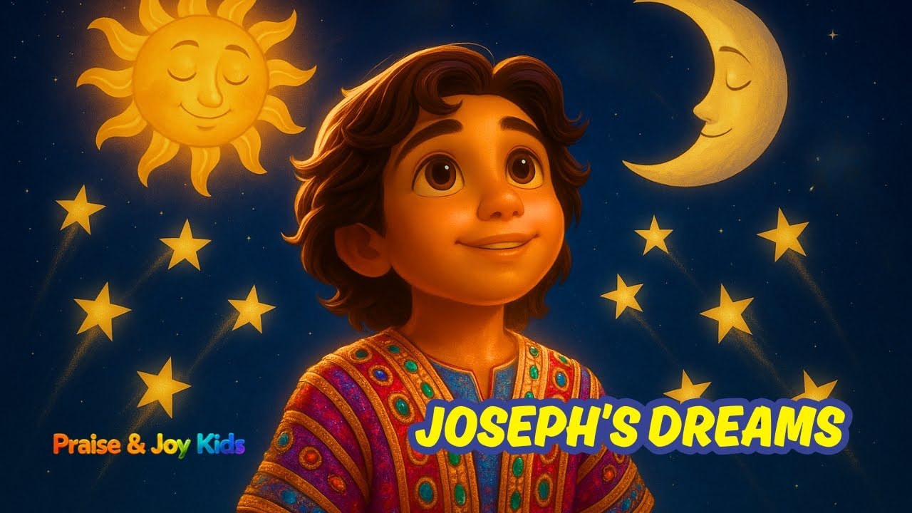 Joseph's Dreams Bible Story Song 🙏 Christian Lullaby for Kids | Praise & Joy Kids