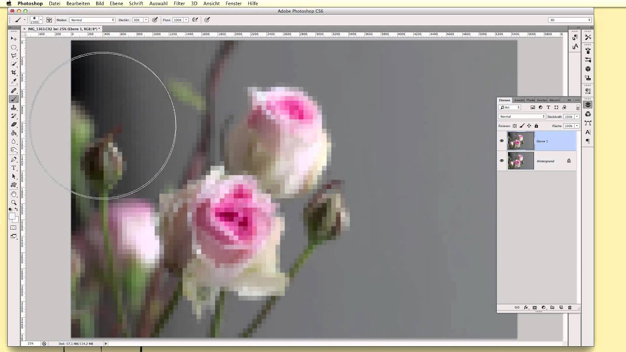Photoshop Quickie &ndash; Bilder Verpixeln mit dem Mosaik-Filter