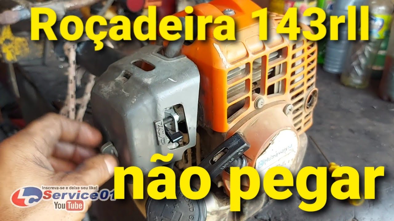 #Husqvarna143r2 #Rocadeira  Roçadeira não que pegar