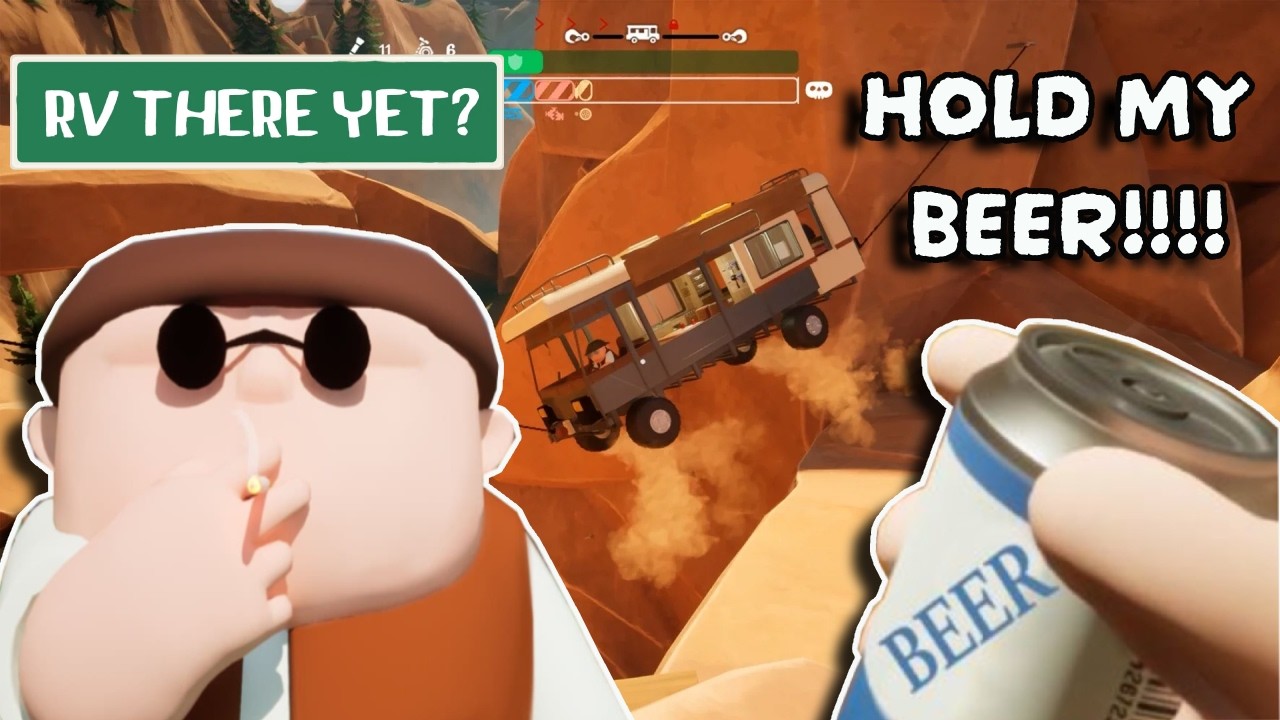 (RV There Yet?) HOW DID WE GET THE RV STUCK #gaming #rvthereyet #funnyvideos