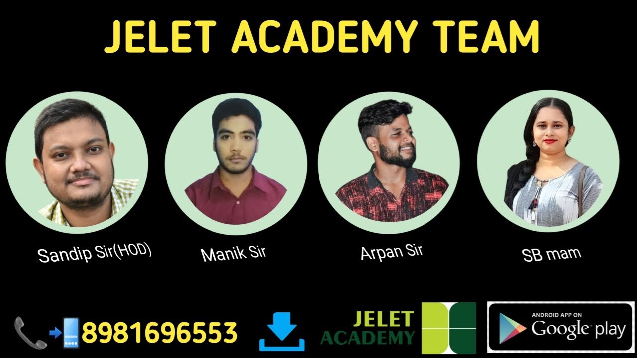 JELET 2023 , JELET 2023 , JELET 2024 JELET ONLINE COACHING JELET ACADEMY TEAM