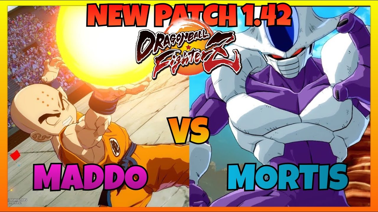 DBFZ 1.42 - MADDO vs MORTIS gameplays (Super Baby 2, UI Goku, Krillin vs Cooler, Cell, SSJ Goku)