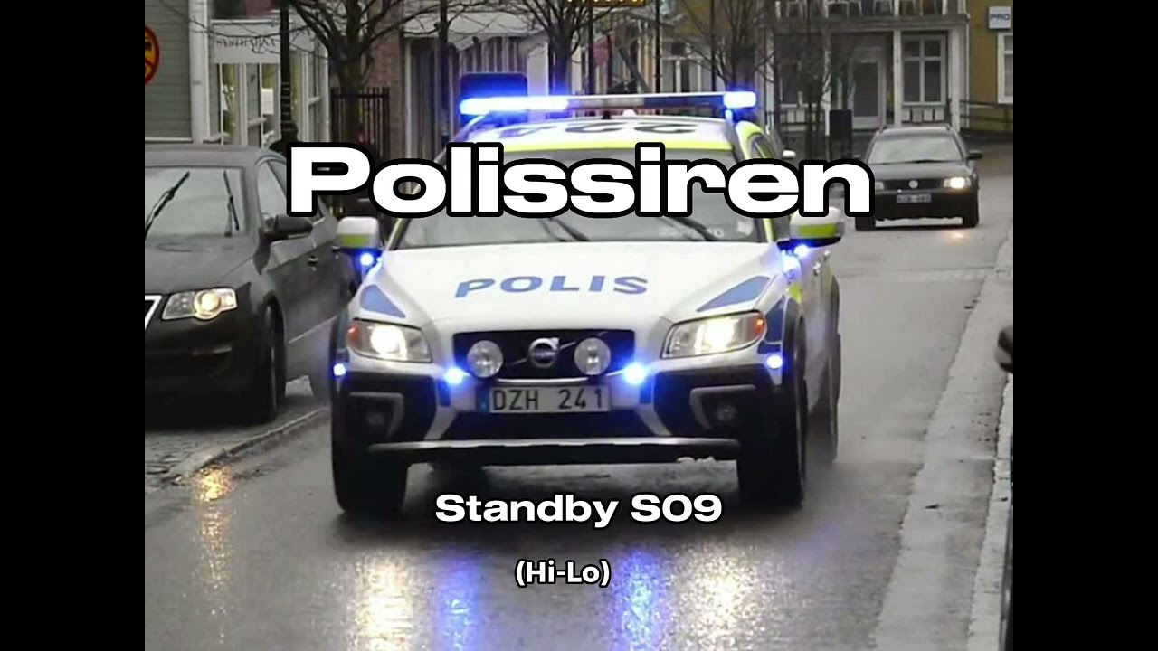 Modern svensk polissiren - Standby s09 (Hi-Lo)