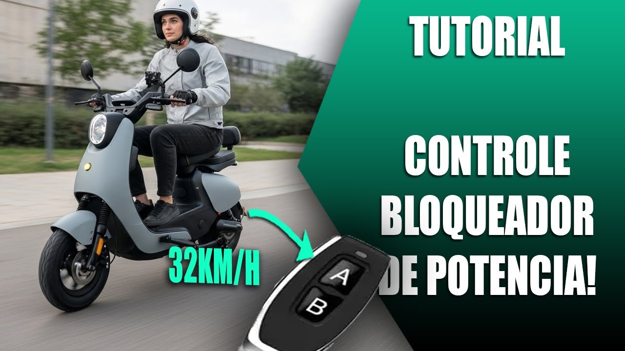 COMO LIMITAR A POTENCIA DO SEU AUTOPROPELIDO A DISTANCIA COM UM CONTROLE!