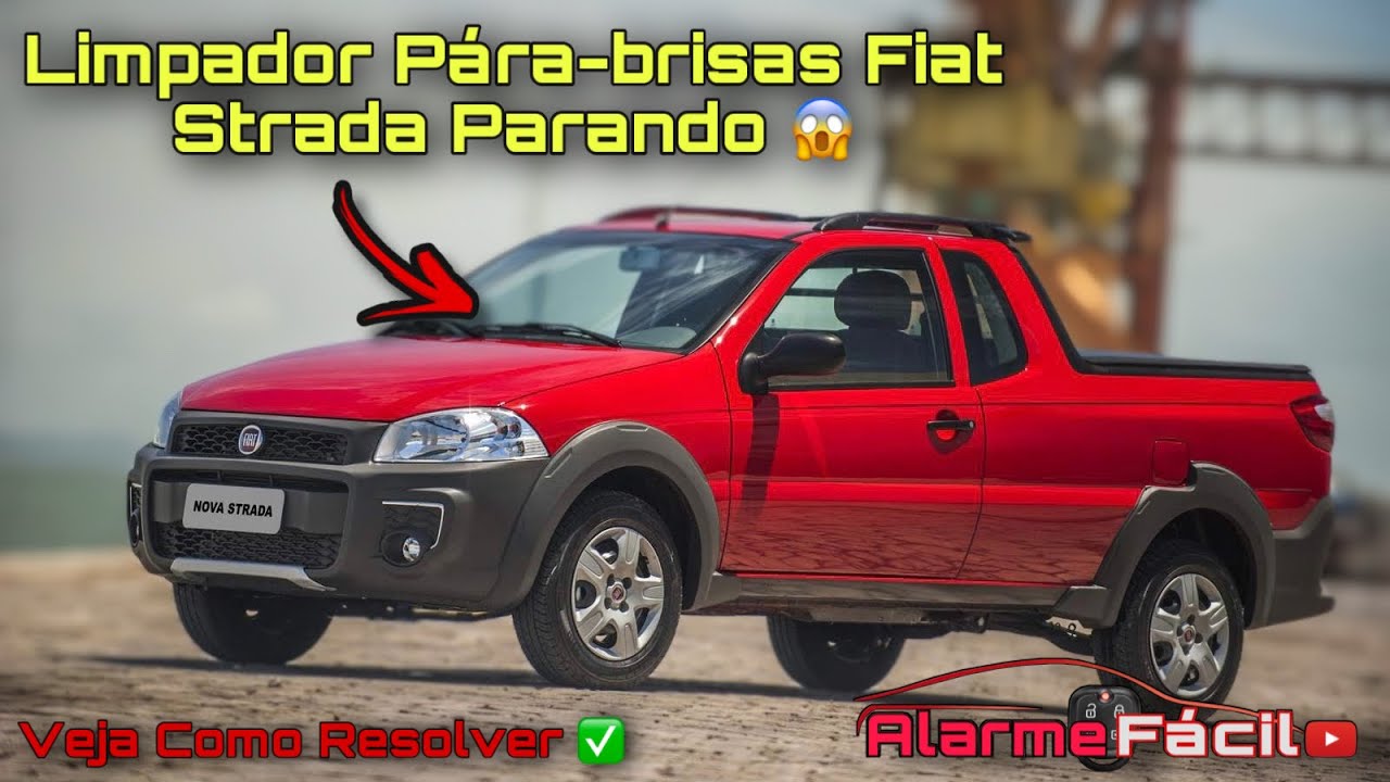 Limpador Pára-brisas Fiat Strada Parando 😱 Veja Como Resolver ✅ #Dica