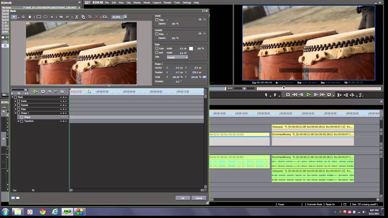 01. Using the New Mask Filter in EDIUS 6
