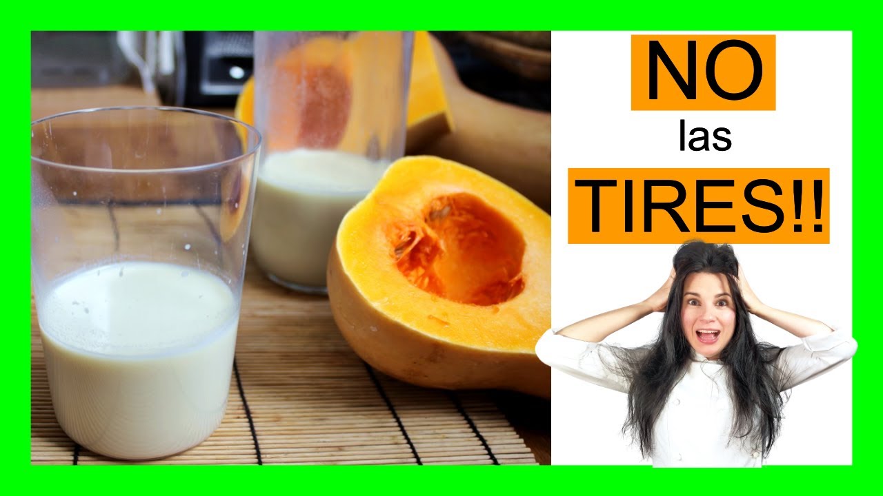 Leche de semillas de calabaza