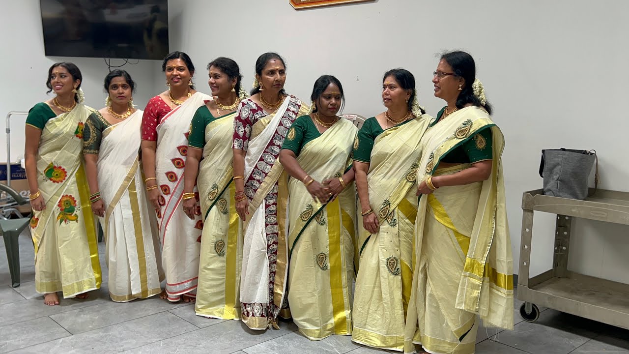 Thiruvathira Dance 2025 - at VedMandir