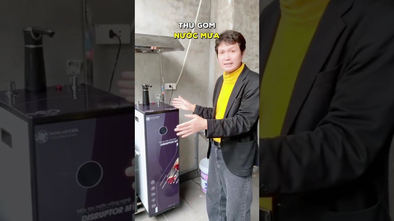 [NANOGEYSER] HỆ THỐNG LỌC NƯỚC MƯA
